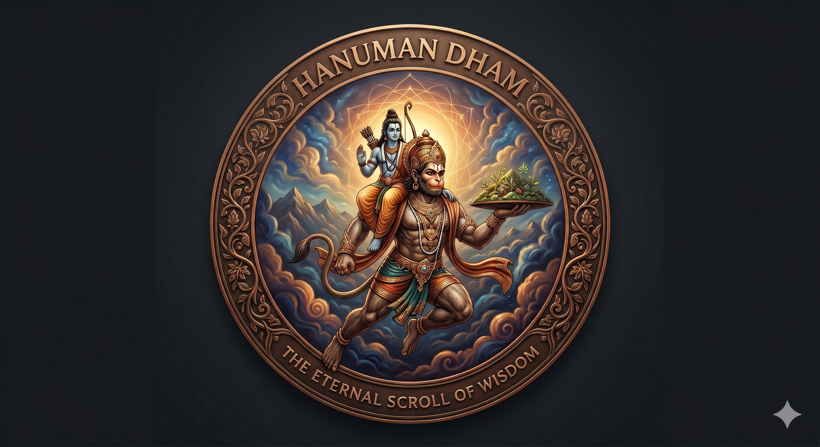 Hanuman Dham Logo